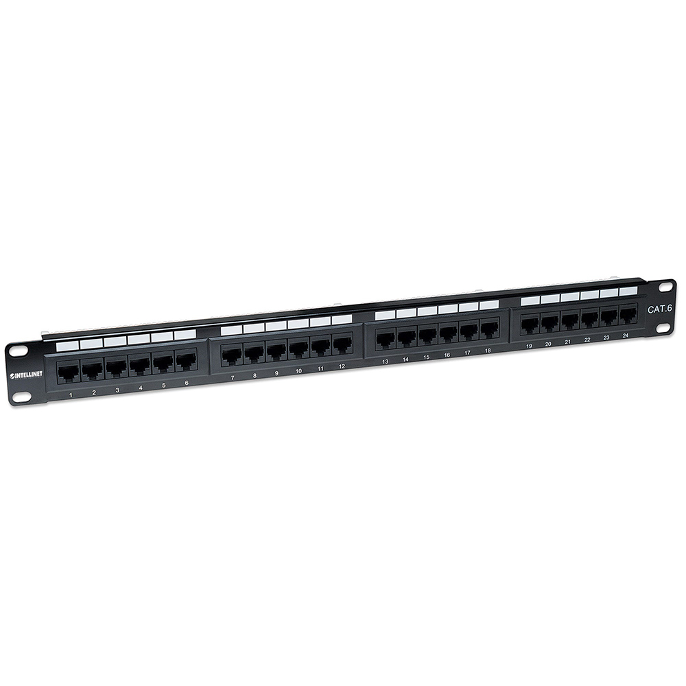 Linkbasic Patch Panel Cat.5 lleno 24 puertos | JM Security System
